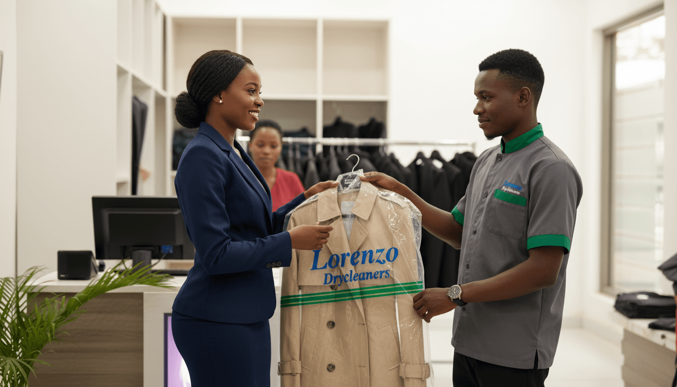 Lorenzo Dry Cleaners Team